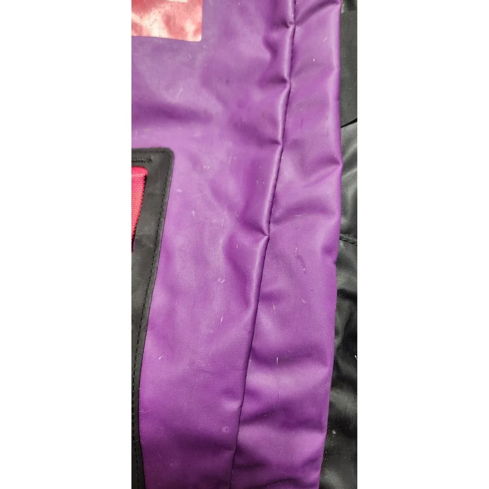 The North Face Hot Shot Backpack Purple Black Red T196 T596 Daypack